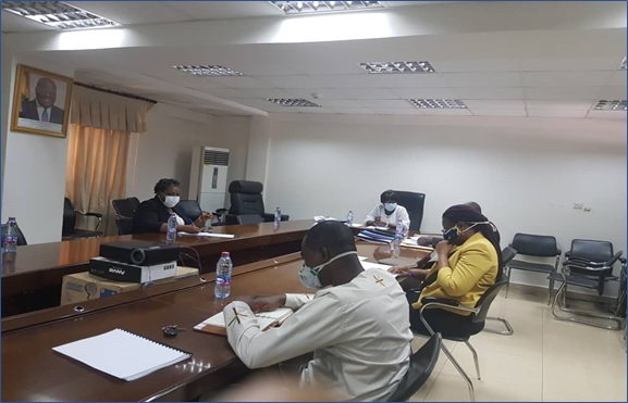 AG CHIEF DIRECTOR AND DIRECTORS OF MINISTRY OF TRANSPORT SIGN PERFORMANCE AGREEMENTS ON TUESDAY, MAY 12, 2020