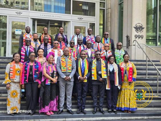 GHANA AFFIRMS COMMITMENT TO GLOBAL AVIATION SAFETY AND SECURITY AT ICAO