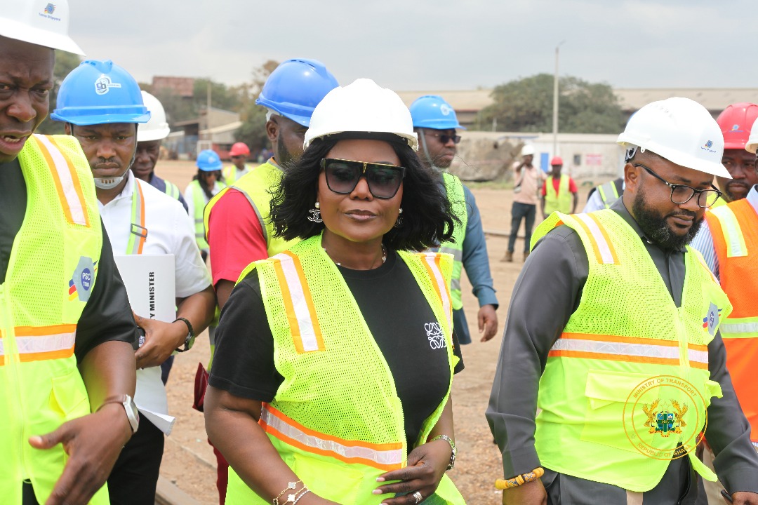 HON. AFFO-TOFFEY EMBARKS ON A FAMILIARIZATION VISIT OF MARITIME AGENCIES UNDER THE MINISTRY 