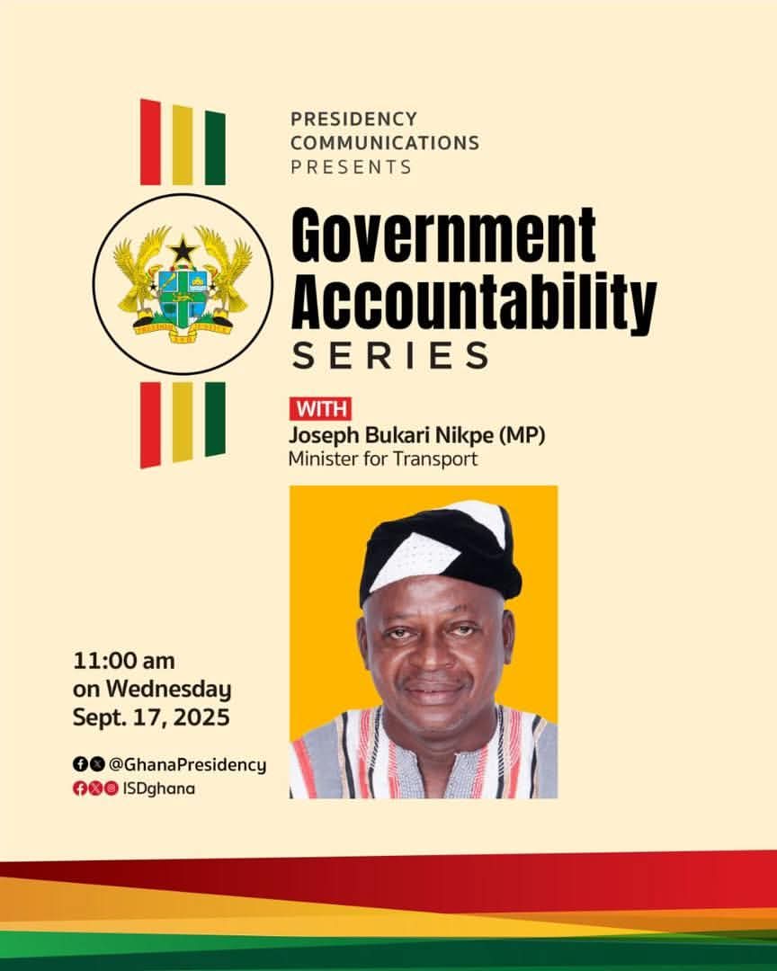 Hon. Nikpe takes his turn at the Governmment Accountability Series today.