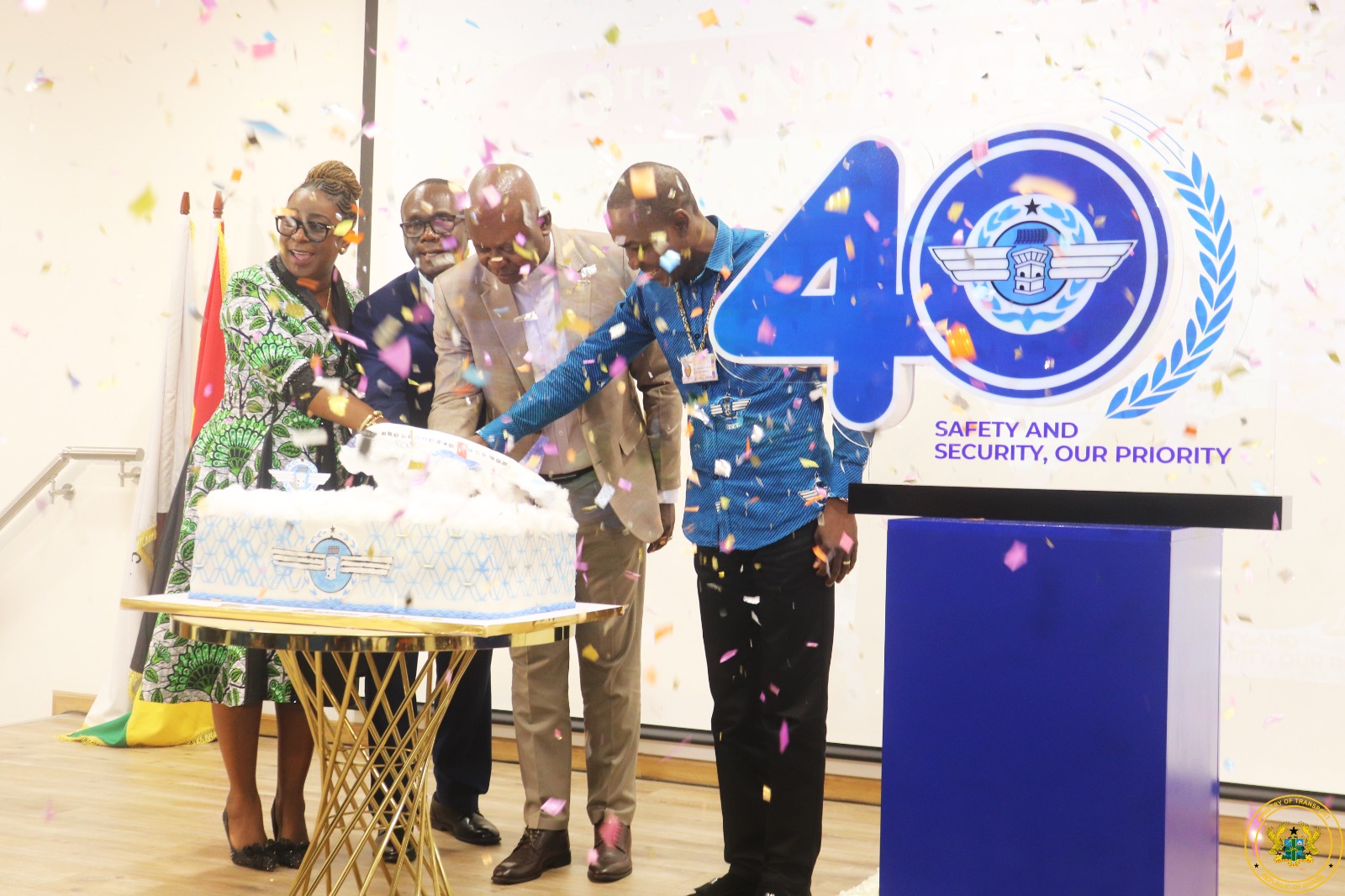 MINISTER FOR TRANSPORT LAUNCHES GCAA @40 ANNIVERSARY CELEBRATIONS
