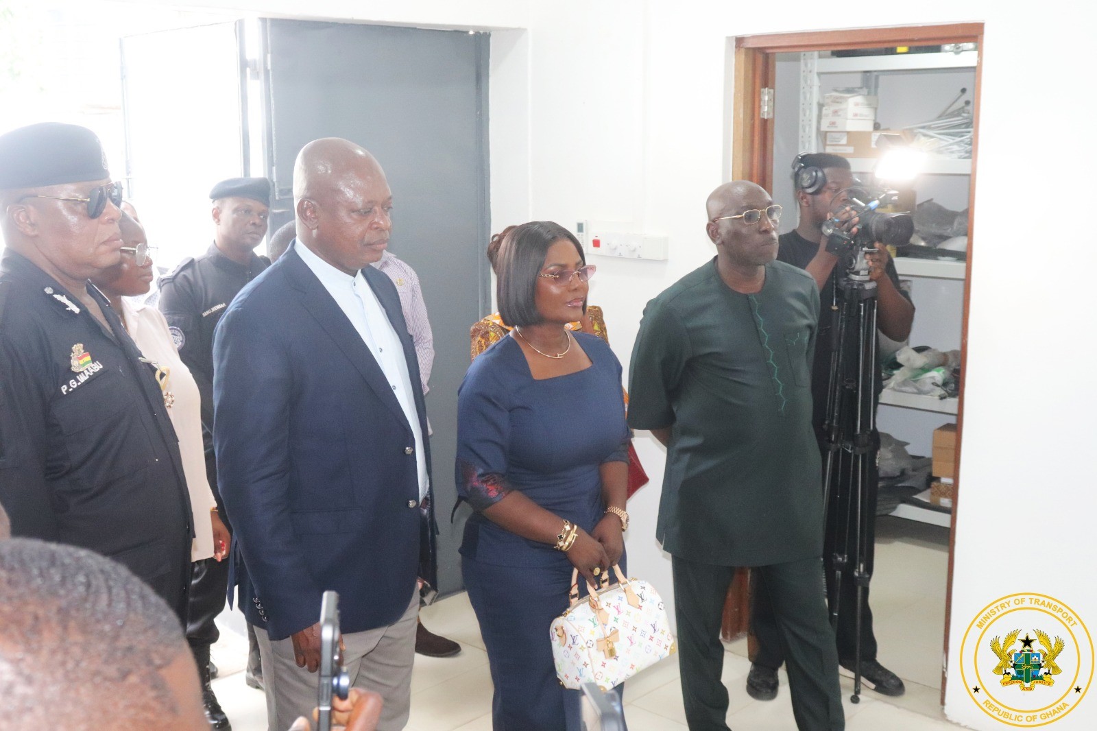 MINISTER FOR TRANSPORT VISITS TRAFFITECH-GH TO EXPLORE TECHNOLOGICAL SOLUTIONS TO REDUCE ROAD ACCIDENTS