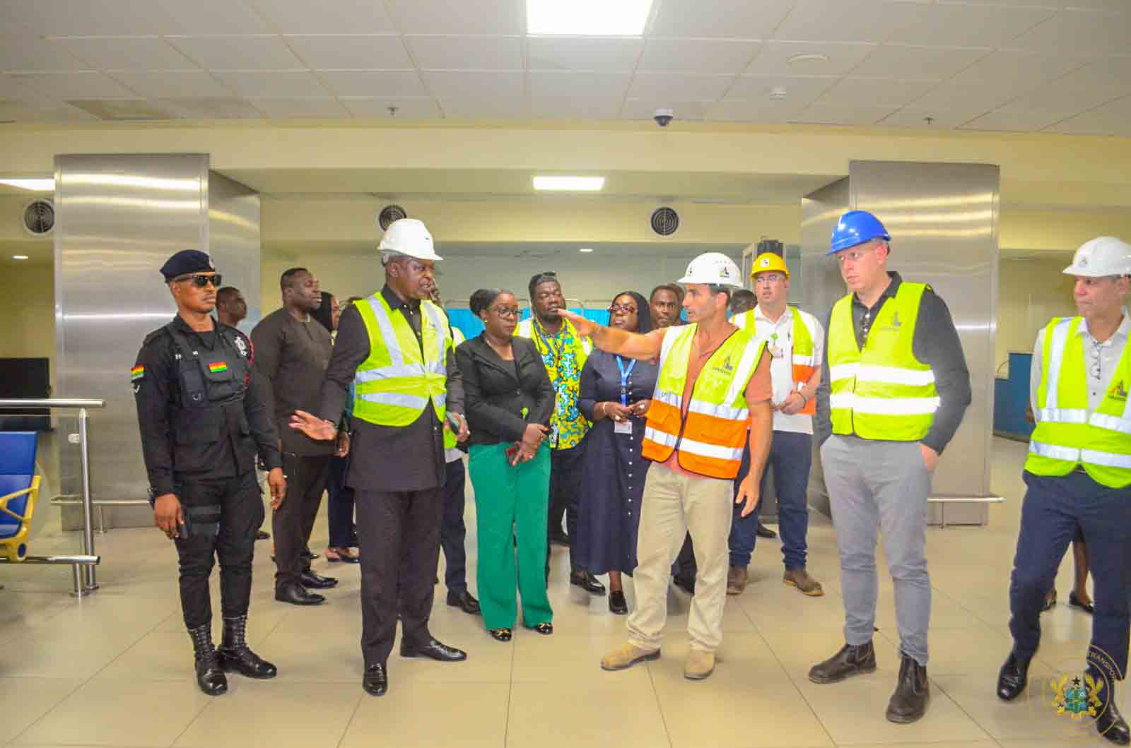 MINISTER INSPECTS KEY INFRASTRUCTURE PROJECTS AT KIA