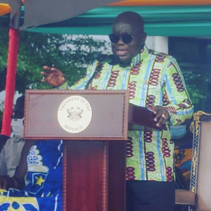 PRESIDENT CUTS SOD FOR THE CONSTRUCTION OF BOANKRA INLAND PORT
