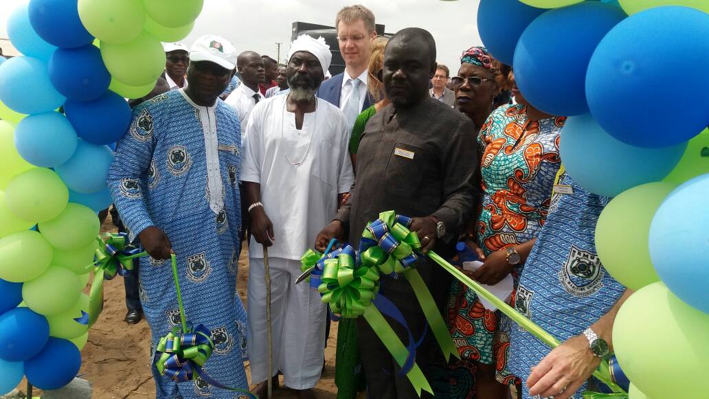 Sod-Cutting Ceremony for the construction of the Benhard Schulte Office Complex at RMU