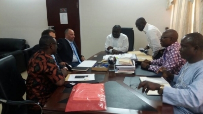 The hungarian ambassador to ghana, andras szabo has called on the minister for transport 