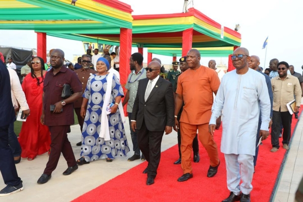 President Akufo-Addo Commissions new oil and gas services terminal 