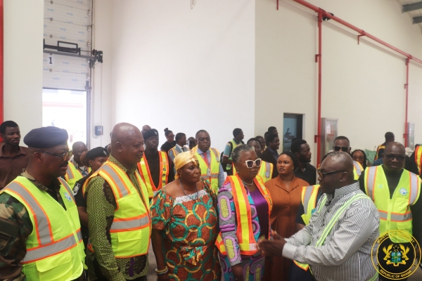 MINISTER INSPECTS DREDGING WORKS AT TEMA PORT, TOURS JAMESTOWN FISHING HARBOUR