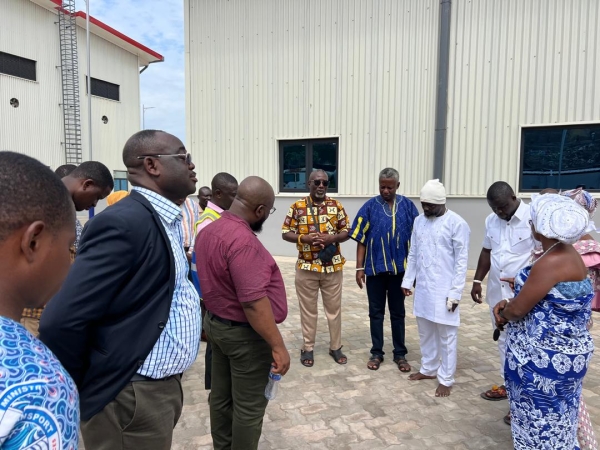 CHIEF DIRECTOR OF MINISTRY OF TRANSPORT VISITS JAMES TOWN FISHING PORT