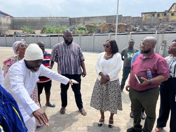 CHIEF DIRECTOR OF MINISTRY OF TRANSPORT VISITS JAMES TOWN FISHING PORT