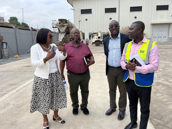 CHIEF DIRECTOR OF MINISTRY OF TRANSPORT VISITS JAMES TOWN FISHING PORT