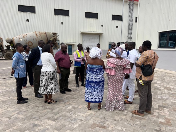 CHIEF DIRECTOR OF MINISTRY OF TRANSPORT VISITS JAMES TOWN FISHING PORT